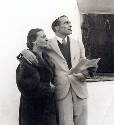 Barbara Harrison Wescott and Monroe Wheeler